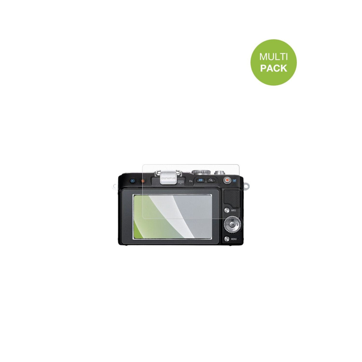 4x Screen Protector for Olympus Pen E-PL3 Protection Anti Glare dipos