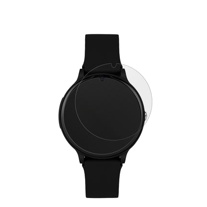 One2TrackConnect One mit aufgebrachter dipos Displayschutzfolie, die lästige Fingerabdrücke minimiert