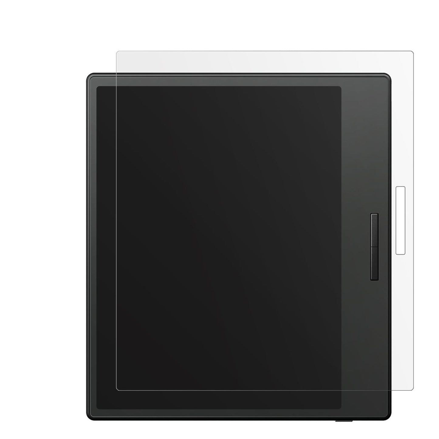 OnyxBoox Go Color 7 mit aufgebrachter dipos Displayschutzfolie, die lästige Fingerabdrücke minimiert