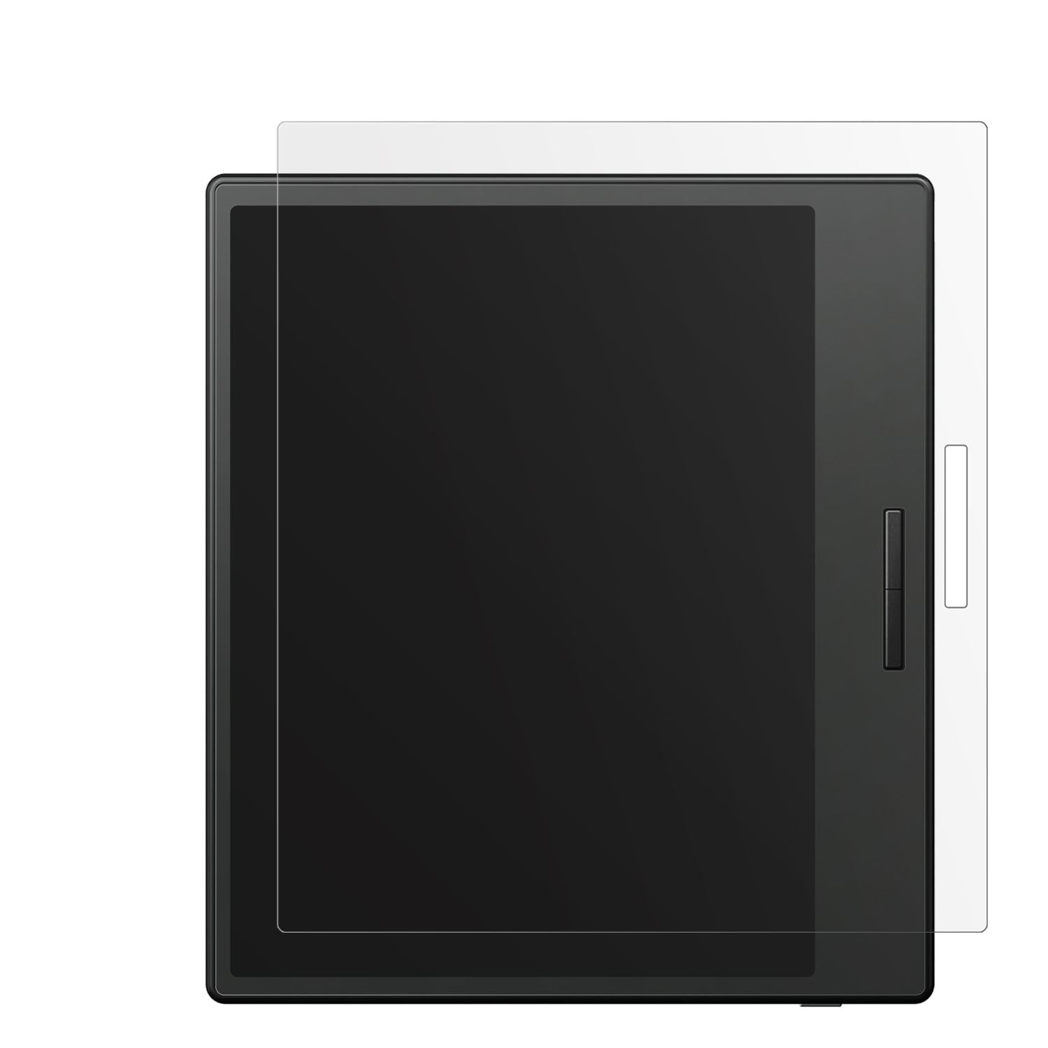 OnyxBoox Go Color 7 mit aufgebrachter dipos Displayschutzfolie, die lästige Fingerabdrücke minimiert
