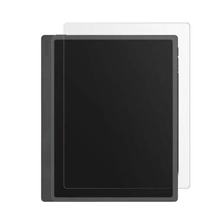 OnyxBoox Tab Ultra C Pro mit aufgebrachter dipos Displayschutzfolie, die lästige Fingerabdrücke minimiert
