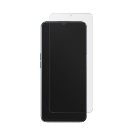 OPPOA16 mit aufgebrachter dipos Displayschutzfolie, die lästige Fingerabdrücke minimiert