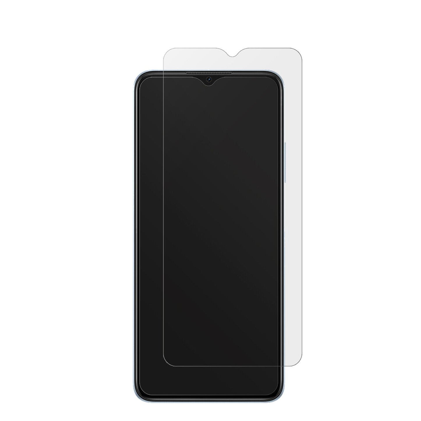 OPPOA17 mit aufgebrachter dipos Displayschutzfolie, die lästige Fingerabdrücke minimiert