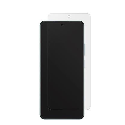 OppoA2 mit aufgebrachter dipos Displayschutzfolie, die lästige Fingerabdrücke minimiert