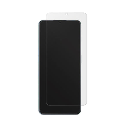 OPPOA58x mit aufgebrachter dipos Displayschutzfolie, die lästige Fingerabdrücke minimiert