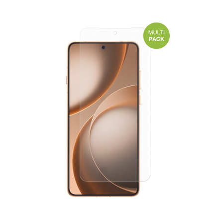 OppoFind X9 Ultra mit aufgebrachter dipos Displayschutzfolie, die lästige Fingerabdrücke minimiert