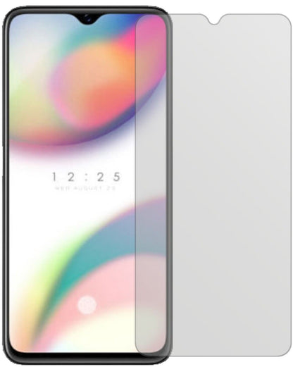 OppoReno Z mit aufgebrachter dipos Displayschutzfolie, die lästige Fingerabdrücke minimiert