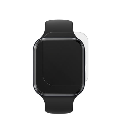 OPPOWatch 3 mit aufgebrachter dipos Displayschutzfolie, die lästige Fingerabdrücke minimiert