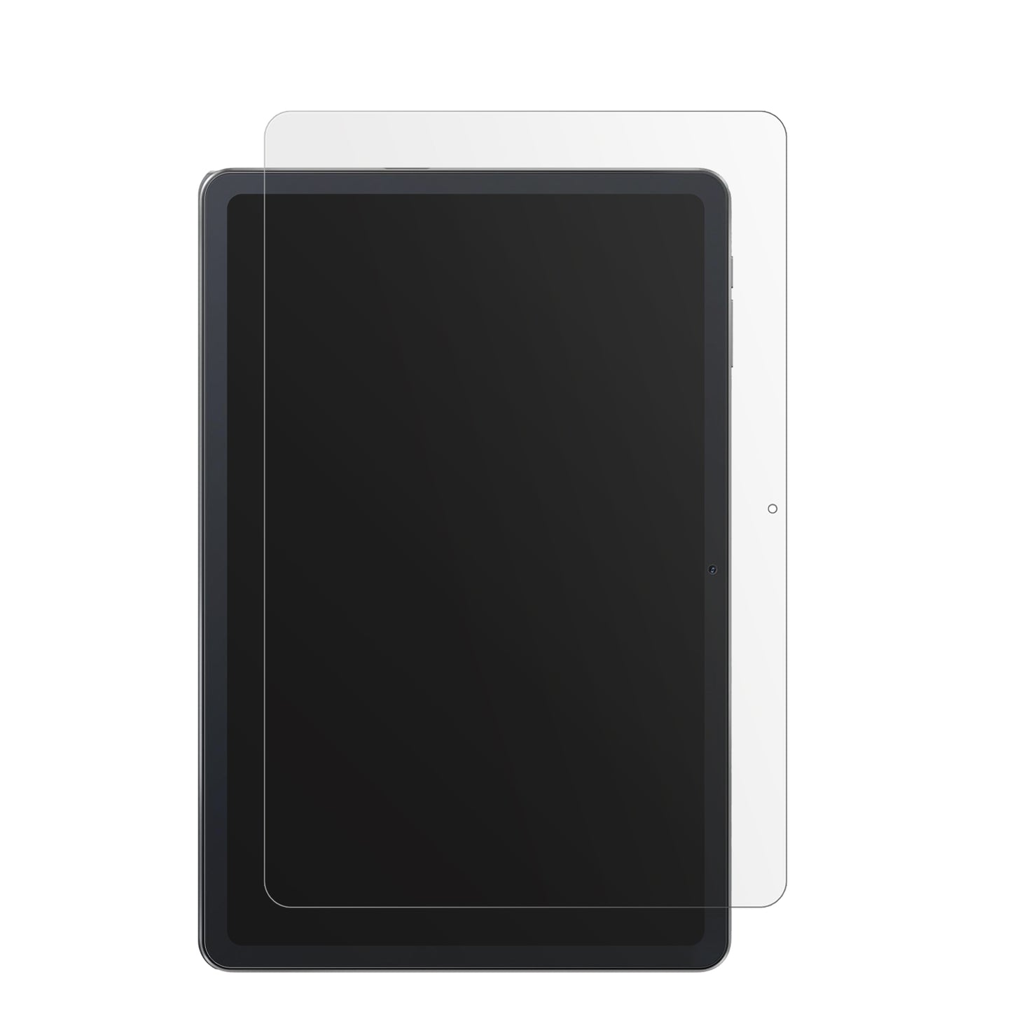 OscalPad 50 mit aufgebrachter dipos Displayschutzfolie, die lästige Fingerabdrücke minimiert