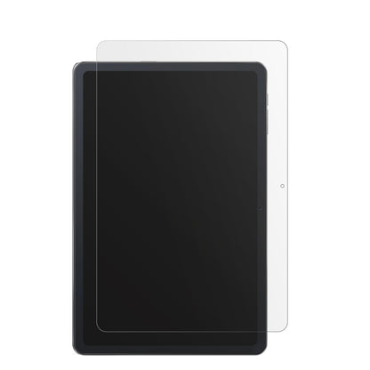 OscalPad 50 mit aufgebrachter dipos Displayschutzfolie, die lästige Fingerabdrücke minimiert