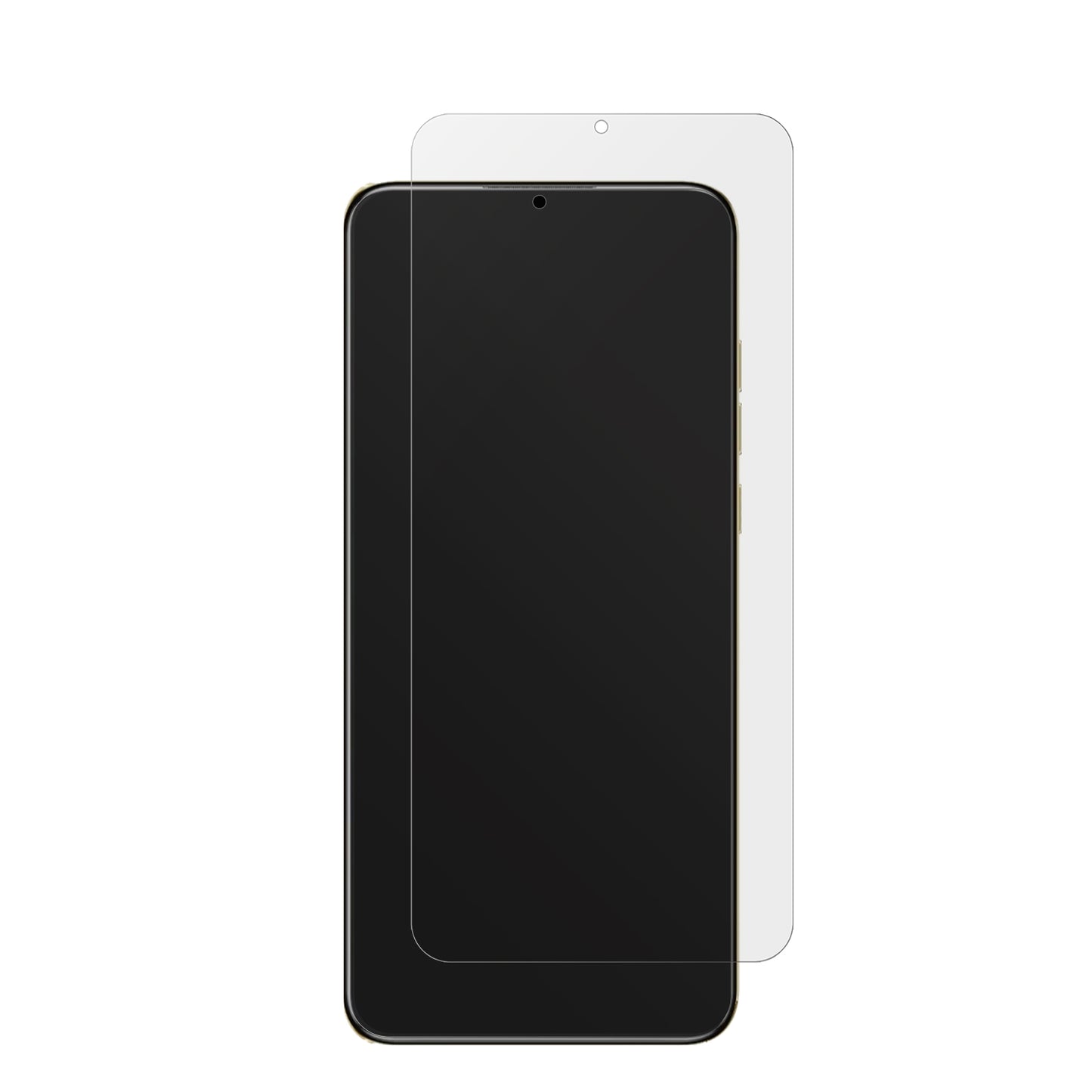 OukitelC57 mit aufgebrachter dipos Displayschutzfolie, die lästige Fingerabdrücke minimiert