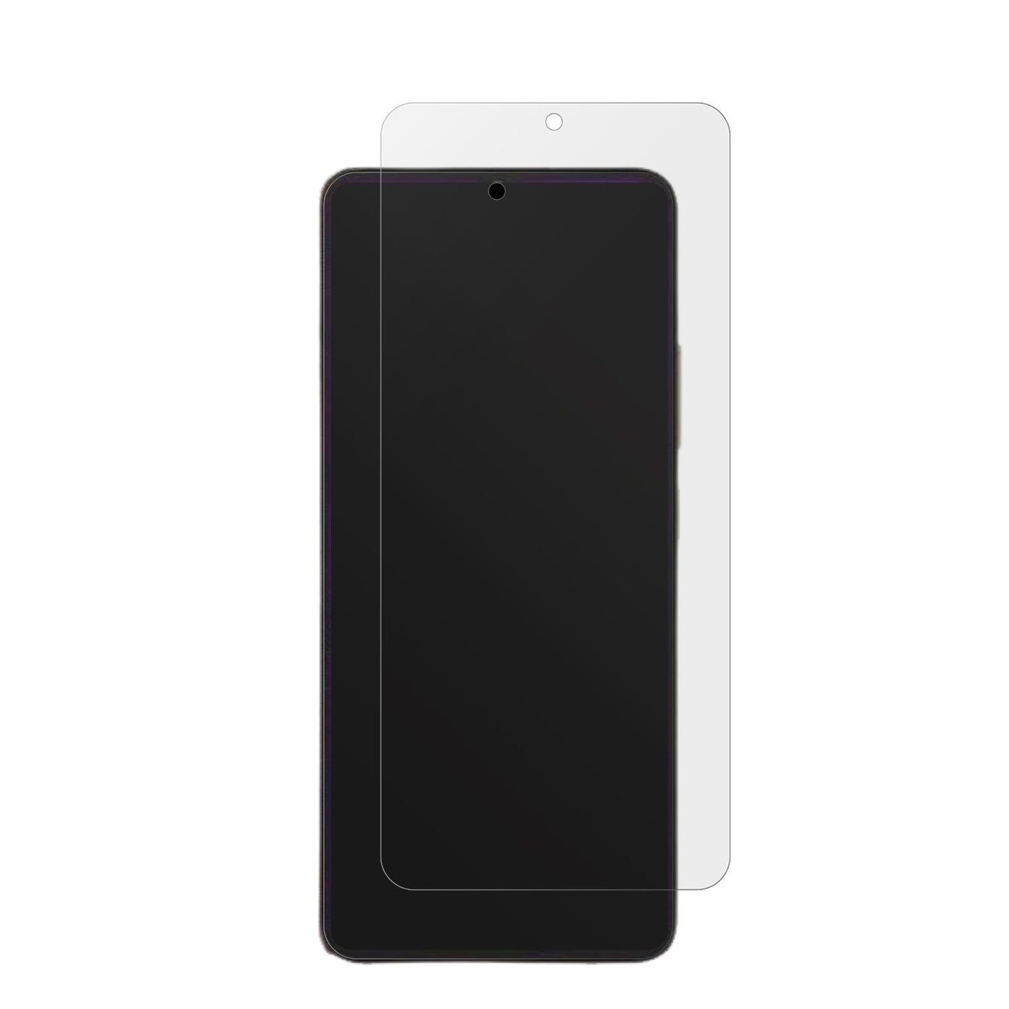 OukitelC59 Pro mit aufgebrachter dipos Displayschutzfolie, die lästige Fingerabdrücke minimiert