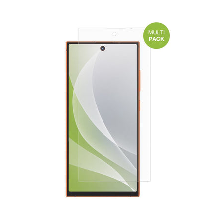OukitelC67 mit aufgebrachter dipos Displayschutzfolie, die lästige Fingerabdrücke minimiert