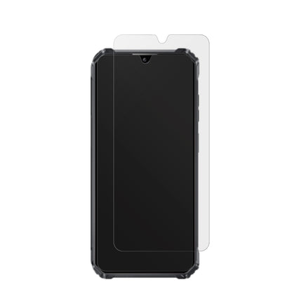 OukitelG1 mit aufgebrachter dipos Displayschutzfolie, die lästige Fingerabdrücke minimiert