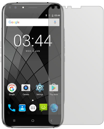 OukitelU22 (5,5 Zoll) mit aufgebrachter dipos Displayschutzfolie, die lästige Fingerabdrücke minimiert