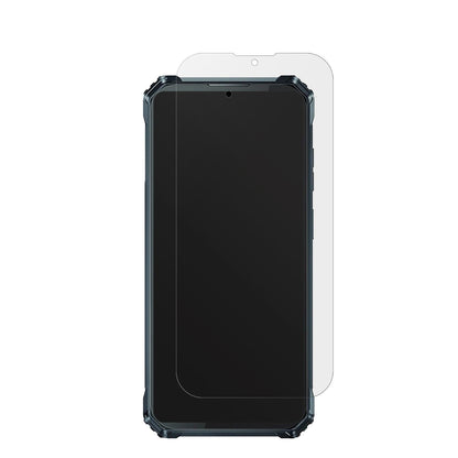 OukitelWP28E mit aufgebrachter dipos Displayschutzfolie, die lästige Fingerabdrücke minimiert