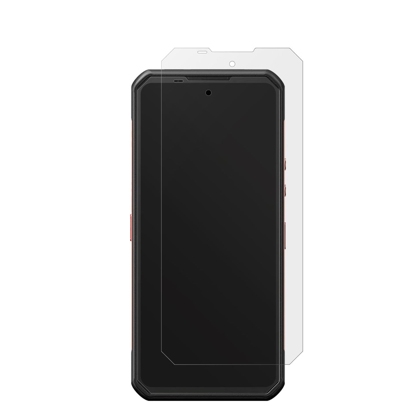 OukitelWP300 5G mit aufgebrachter dipos Displayschutzfolie, die lästige Fingerabdrücke minimiert