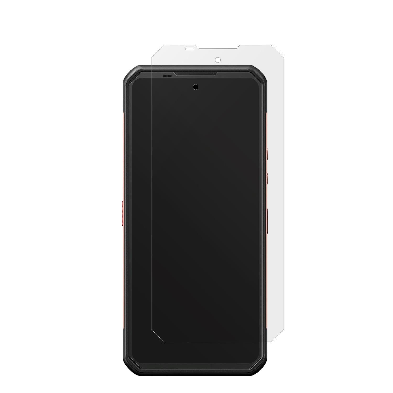 OukitelWP300 5G mit aufgebrachter dipos Displayschutzfolie, die lästige Fingerabdrücke minimiert