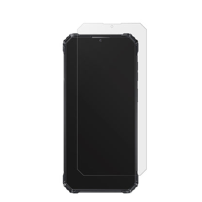 OukitelWP36 Pro mit aufgebrachter dipos Displayschutzfolie, die lästige Fingerabdrücke minimiert