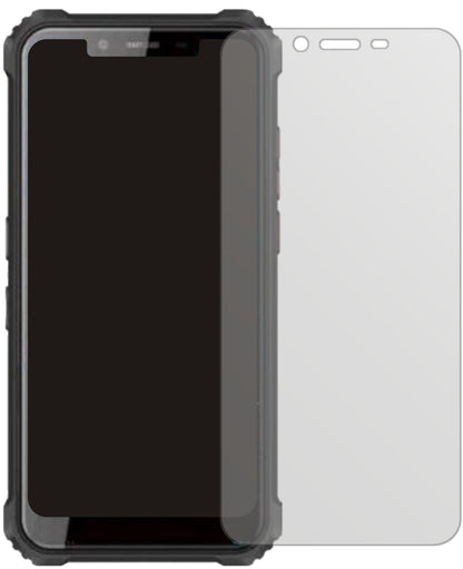 OukitelWP9 mit aufgebrachter dipos Displayschutzfolie, die lästige Fingerabdrücke minimiert