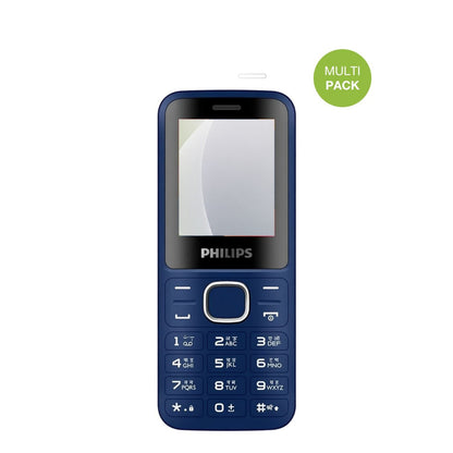 PhilipsE2104 mit aufgebrachter dipos Displayschutzfolie, die lästige Fingerabdrücke minimiert