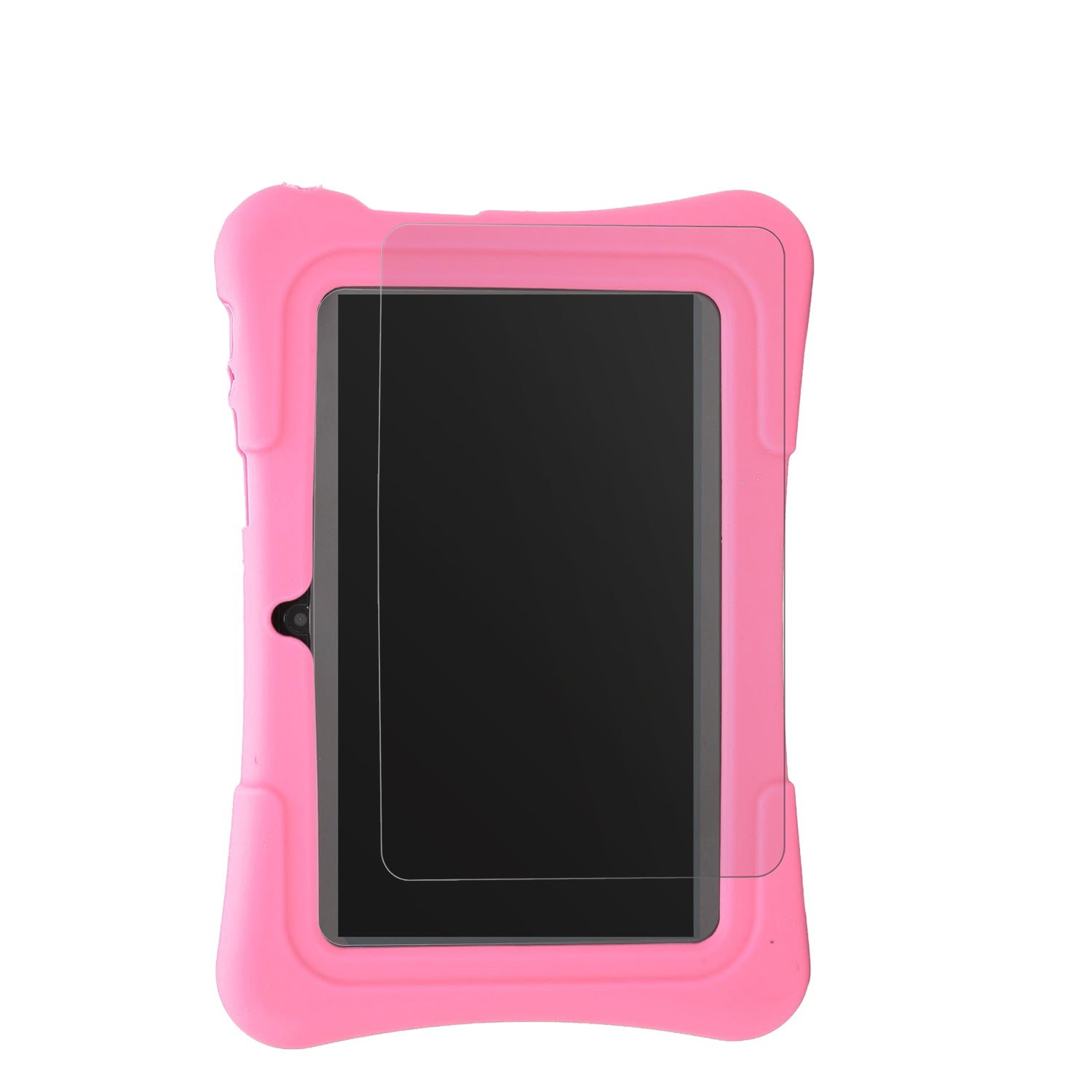 PlyistyKids Tablet 7 Zoll mit aufgebrachter dipos Displayschutzfolie, die lästige Fingerabdrücke minimiert