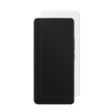 PocoF6 mit aufgebrachter dipos Displayschutzfolie, die lästige Fingerabdrücke minimiert