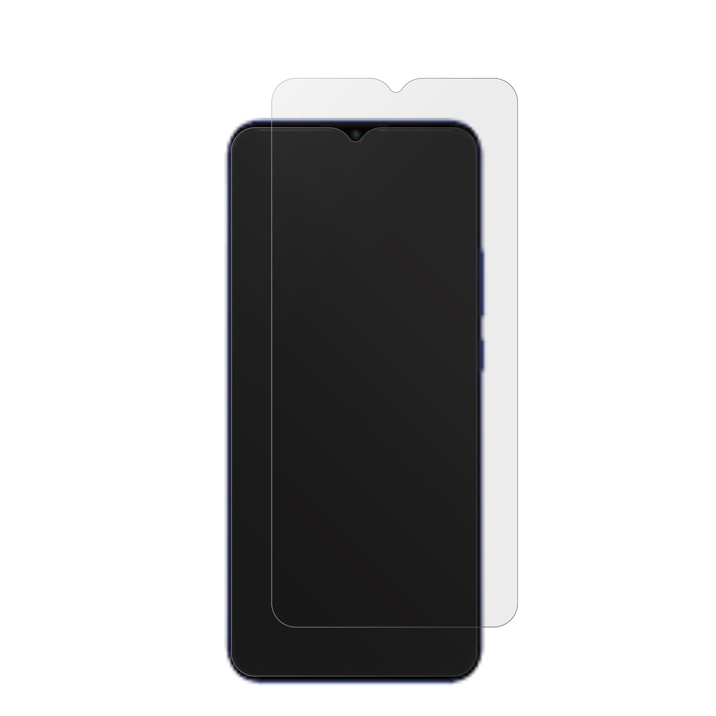 RavozZ3 lite mit aufgebrachter dipos Displayschutzfolie, die lästige Fingerabdrücke minimiert