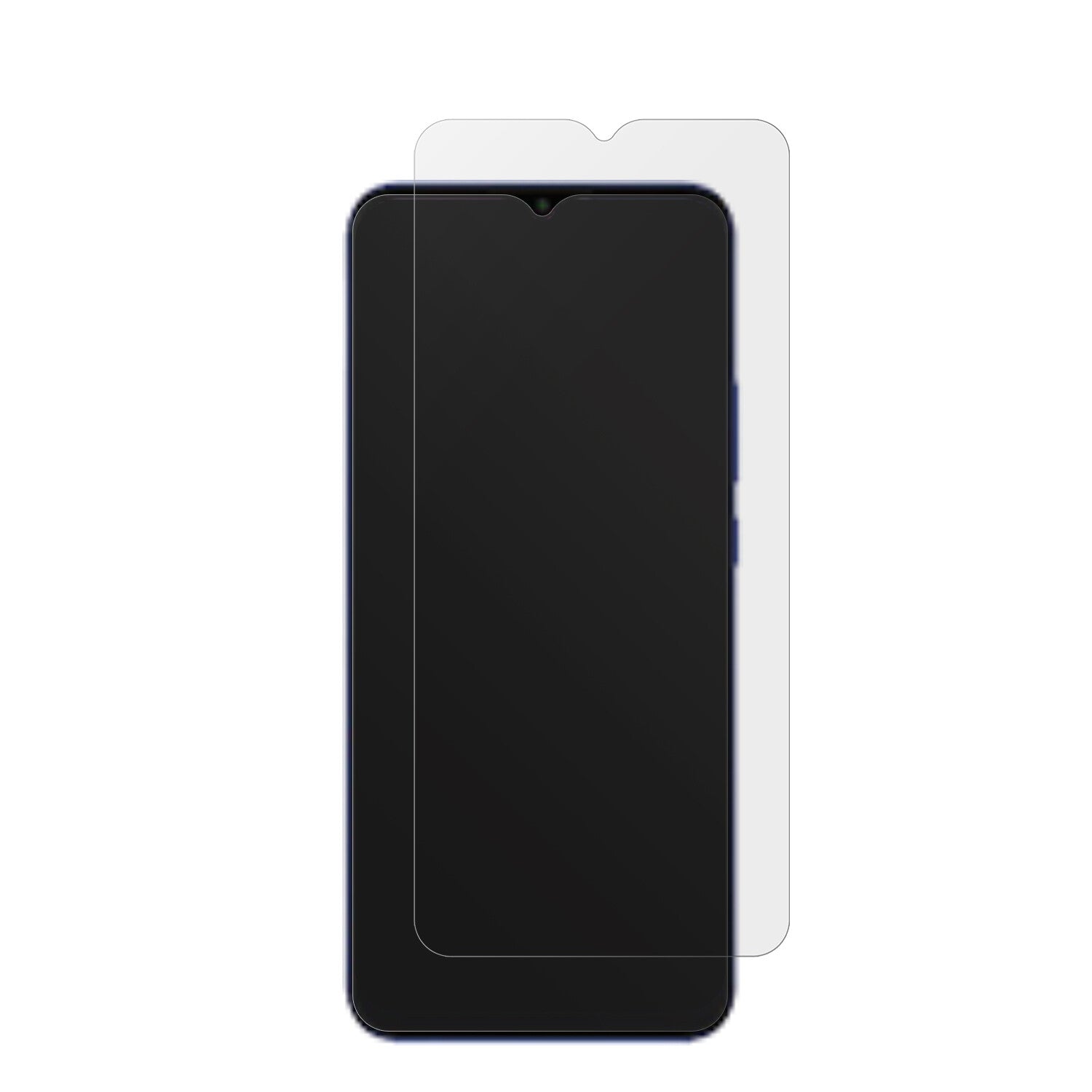 RavozZ3 lite mit aufgebrachter dipos Displayschutzfolie, die lästige Fingerabdrücke minimiert