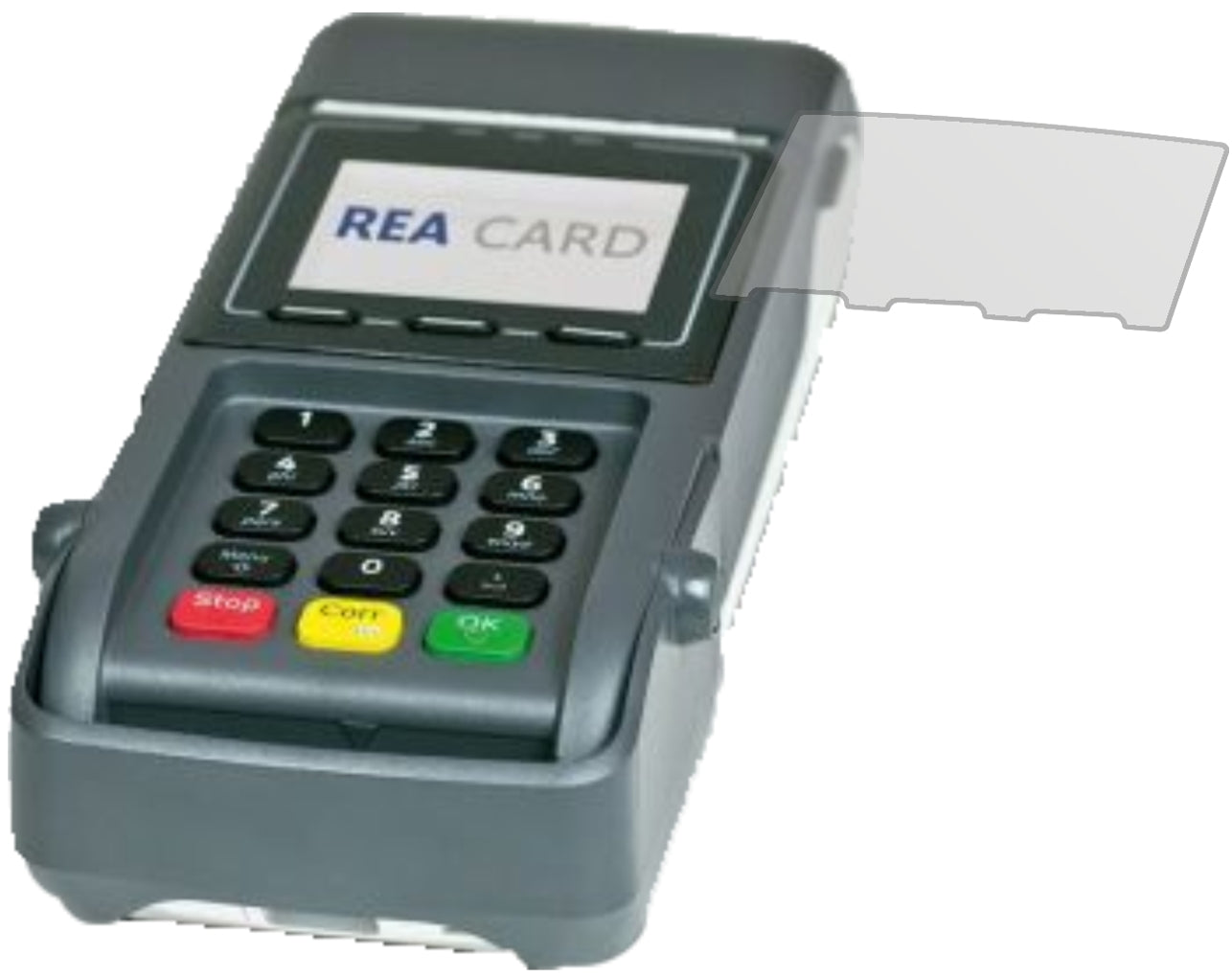 REA CARDT7 flex mit aufgebrachter dipos Displayschutzfolie, die lästige Fingerabdrücke minimiert