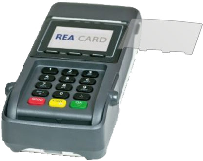 REA CARDT7 flex mit aufgebrachter dipos Displayschutzfolie, die lästige Fingerabdrücke minimiert