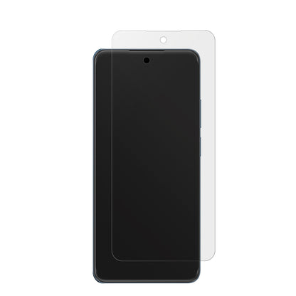 RealmeC65s mit aufgebrachter dipos Displayschutzfolie, die lästige Fingerabdrücke minimiert