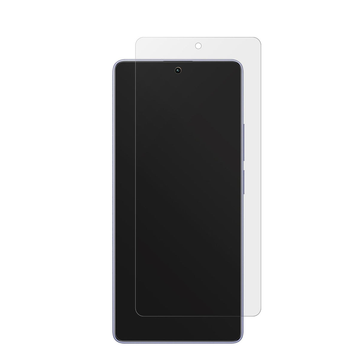 RedmiNote 13 4G mit aufgebrachter dipos Displayschutzfolie, die lästige Fingerabdrücke minimiert