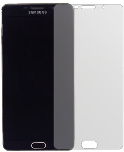 SamsungGalaxy A9 Pro (SM-A9100) mit aufgebrachter dipos Displayschutzfolie, die lästige Fingerabdrücke minimiert