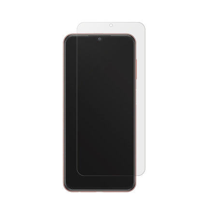 SamsungGalaxy M13 mit aufgebrachter dipos Displayschutzfolie, die lästige Fingerabdrücke minimiert
