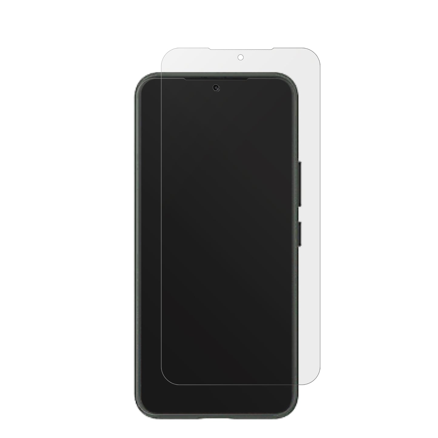 SamsungGalaxy S23 mit aufgebrachter dipos Displayschutzfolie, die lästige Fingerabdrücke minimiert