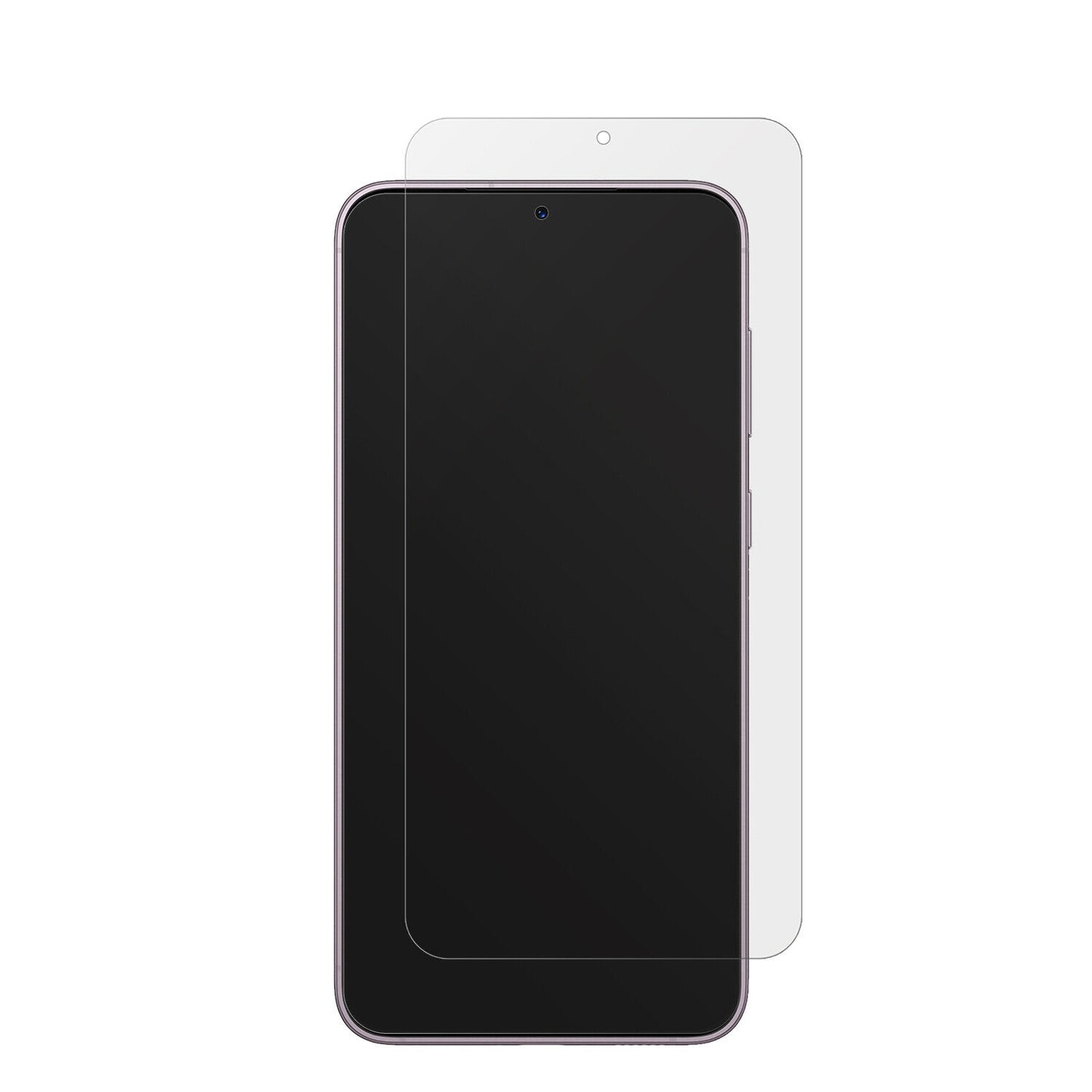 SamsungGalaxy S23 Plus mit aufgebrachter dipos Displayschutzfolie, die lästige Fingerabdrücke minimiert