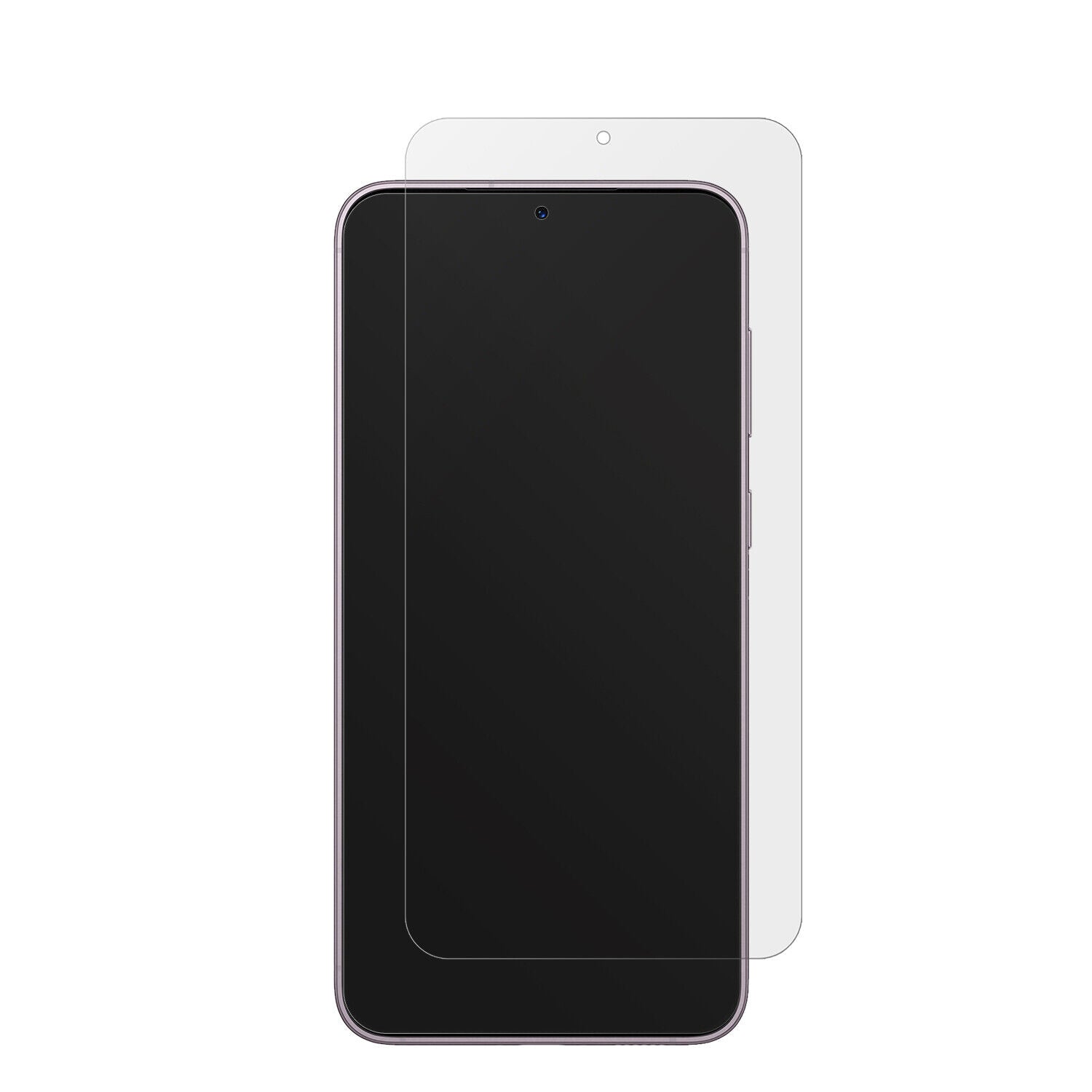 SamsungGalaxy S23 Plus mit aufgebrachter dipos Displayschutzfolie, die lästige Fingerabdrücke minimiert