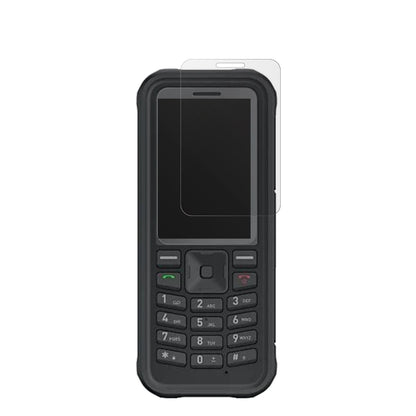 SonimXP100 mit aufgebrachter dipos Displayschutzfolie, die lästige Fingerabdrücke minimiert