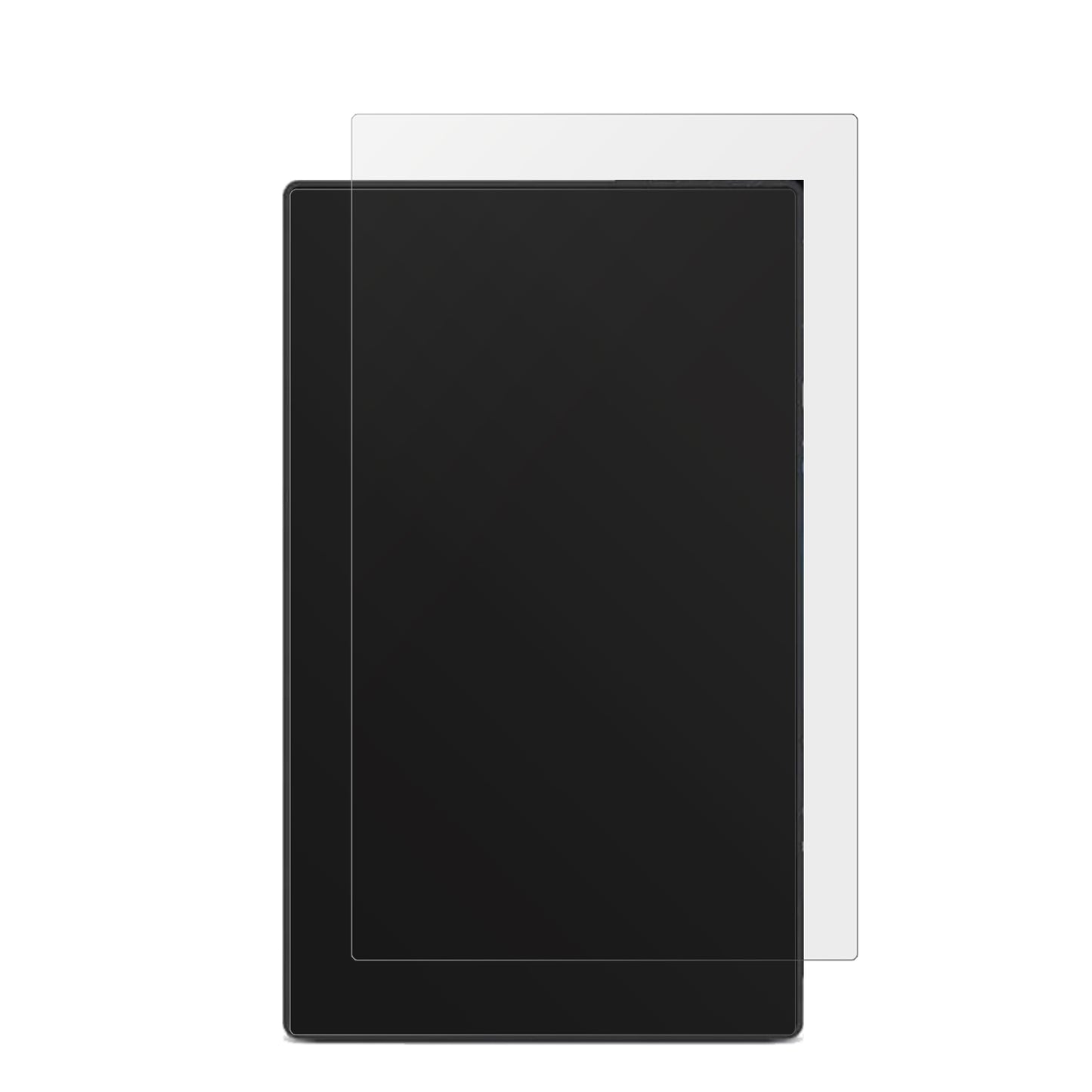 SONOFFNSPanel Pro 120 mit aufgebrachter dipos Displayschutzfolie, die lästige Fingerabdrücke minimiert