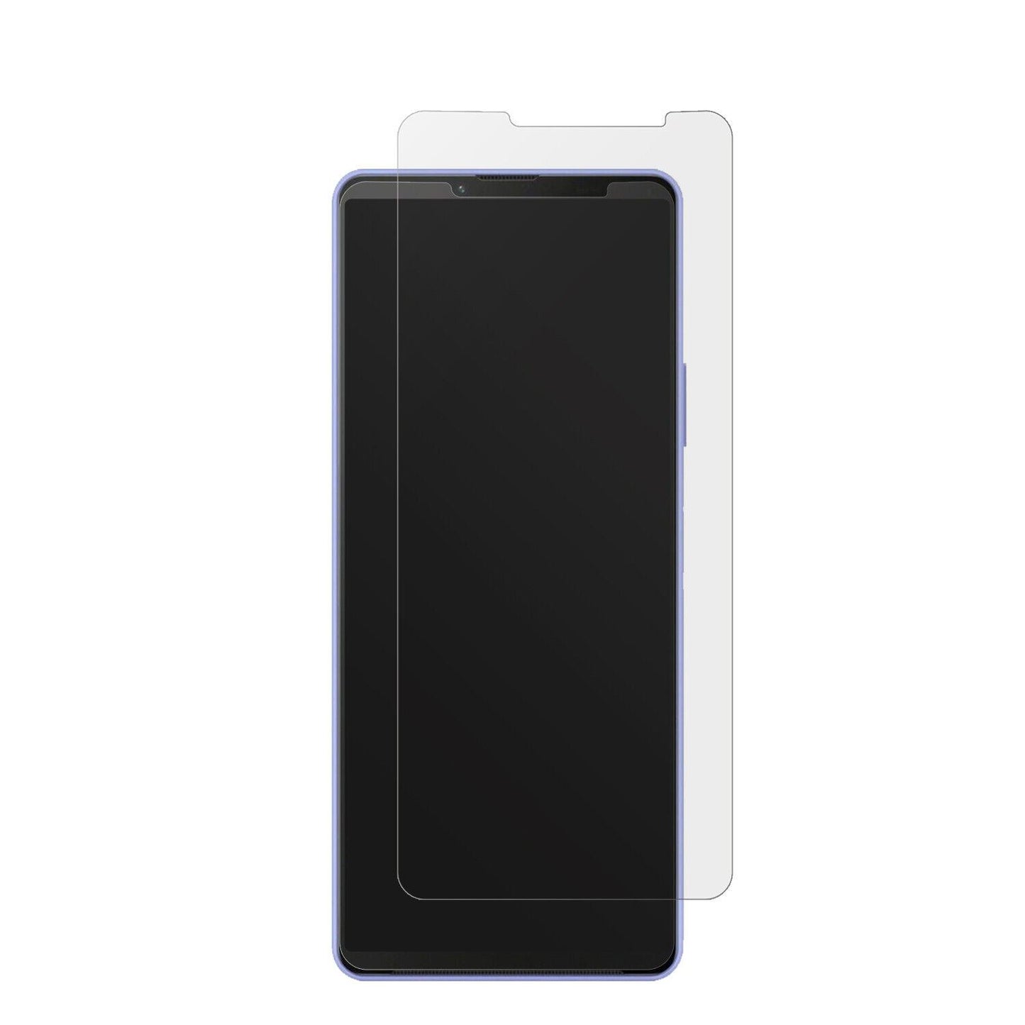 SonyXperia 10 IV mit aufgebrachter dipos Displayschutzfolie, die lästige Fingerabdrücke minimiert