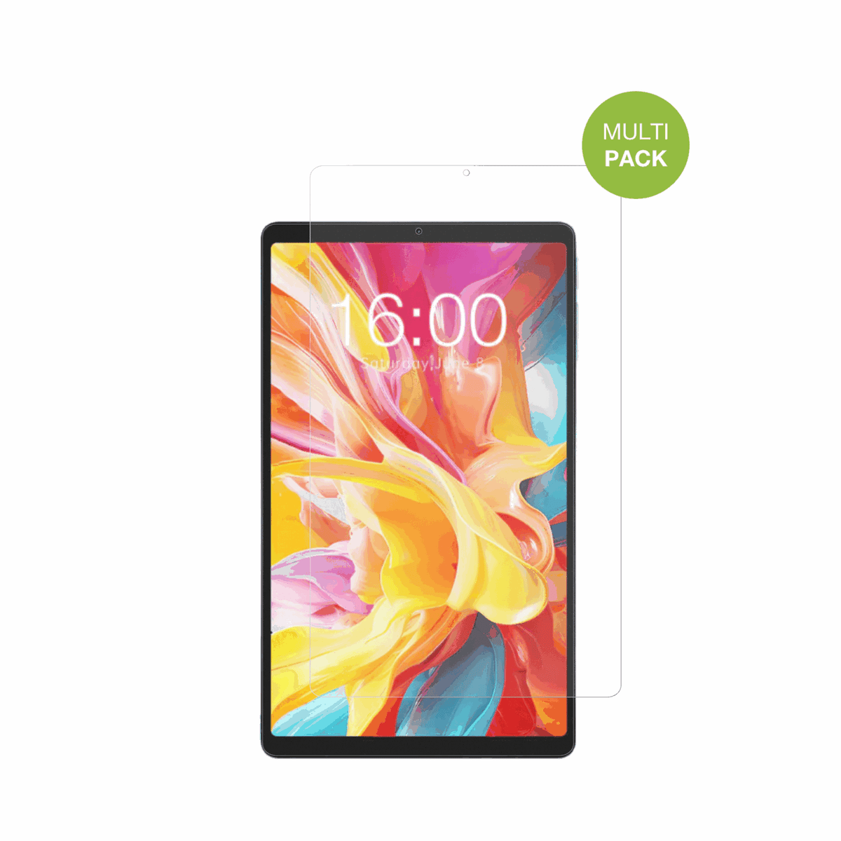 TeclastT50 Mini mit aufgebrachter dipos Displayschutzfolie, die l�stige Fingerabdr�cke minimiert