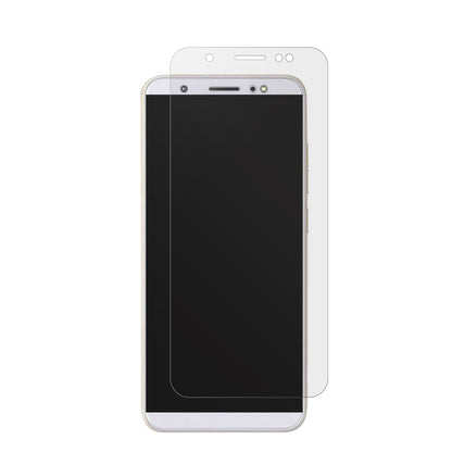 TecnoCamon IN5 mit aufgebrachter dipos Displayschutzfolie, die lästige Fingerabdrücke minimiert