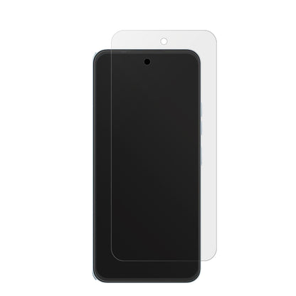 TecnoSpark 40C mit aufgebrachter dipos Displayschutzfolie, die lästige Fingerabdrücke minimiert