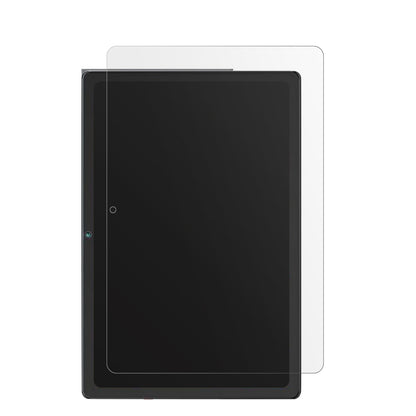 TibutaTablet mit aufgebrachter dipos Displayschutzfolie, die lästige Fingerabdrücke minimiert