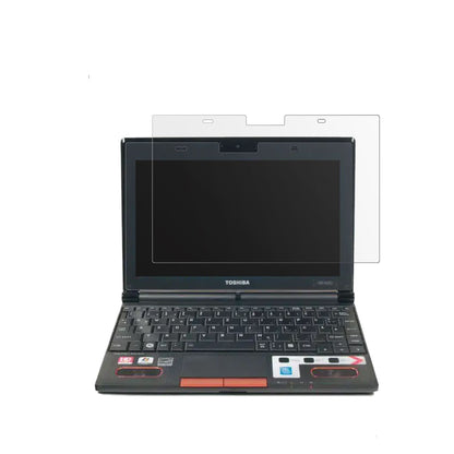 ToshibaNB550D 10 Zoll mit aufgebrachter dipos Displayschutzfolie, die lästige Fingerabdrücke minimiert