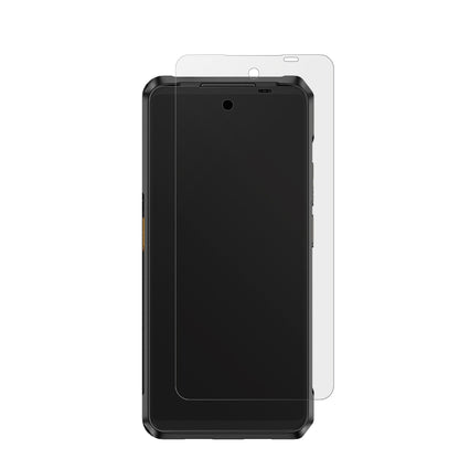 UlefoneArmor 26 Ultra mit aufgebrachter dipos Displayschutzfolie, die lästige Fingerabdrücke minimiert