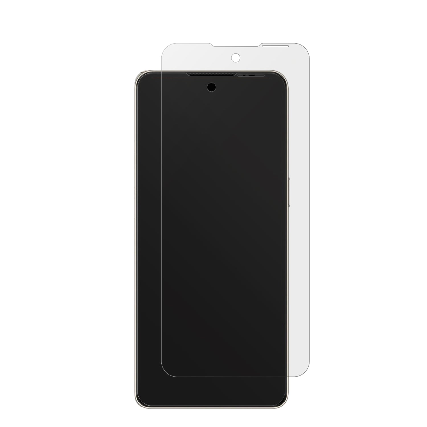UlefoneNote 18 Pro mit aufgebrachter dipos Displayschutzfolie, die lästige Fingerabdrücke minimiert