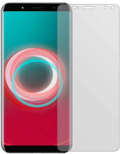 UlefonePower 3S mit aufgebrachter dipos Displayschutzfolie, die lästige Fingerabdrücke minimiert