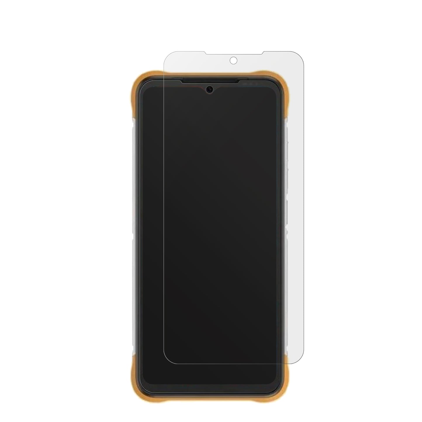 UmidigiBison X10 mit aufgebrachter dipos Displayschutzfolie, die lästige Fingerabdrücke minimiert